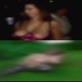 Tears woman naked pussy