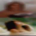 Woman looking couple sex